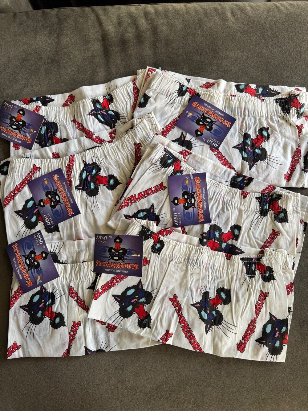 BLUES TRAVELER Men’s Boxer Shorts Size XL 100% Cotton PACK of 6 NWT